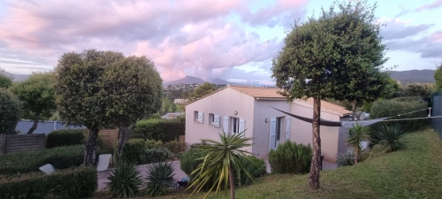 La maison vue d'en haut